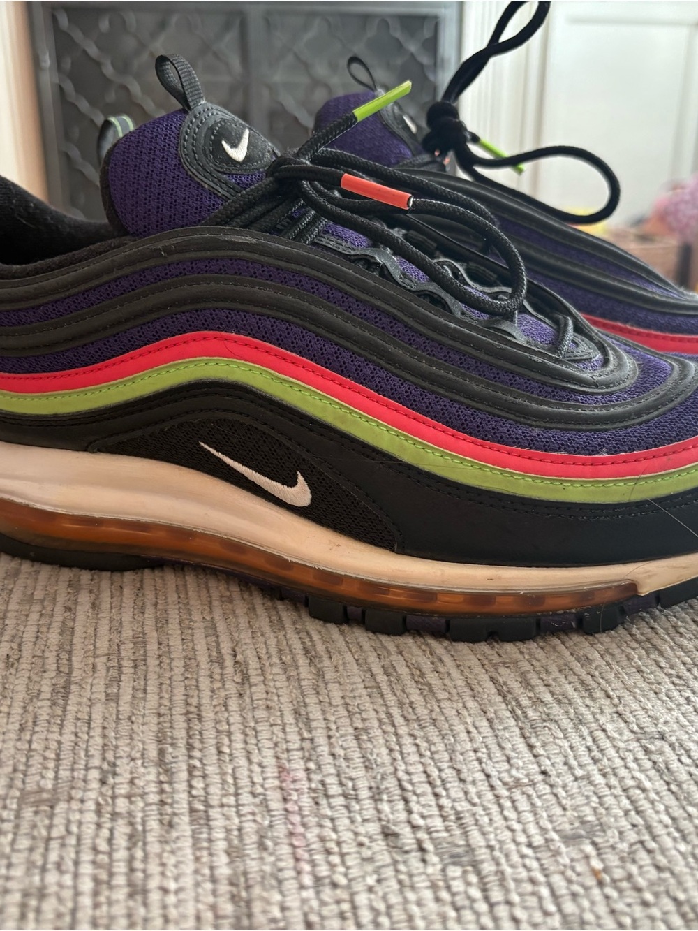 Men’s Nike air max rainbow running sneakers - Picture 3 of 7